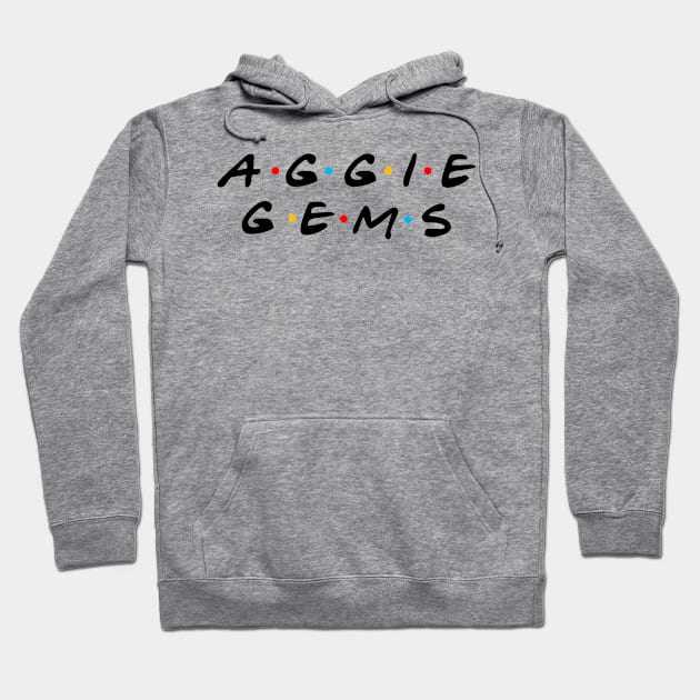 Custom Design for Aggie Gems 2 Hoodie by lolosenese